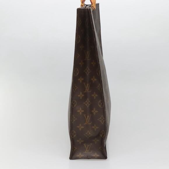 LOUIS VUITTON Monogram Sac Plat Hand Bag M51140 - Picture 5 of 12